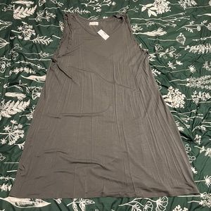 Maurices 2X NWT Green Braided Sleeveless Mid Length Dress